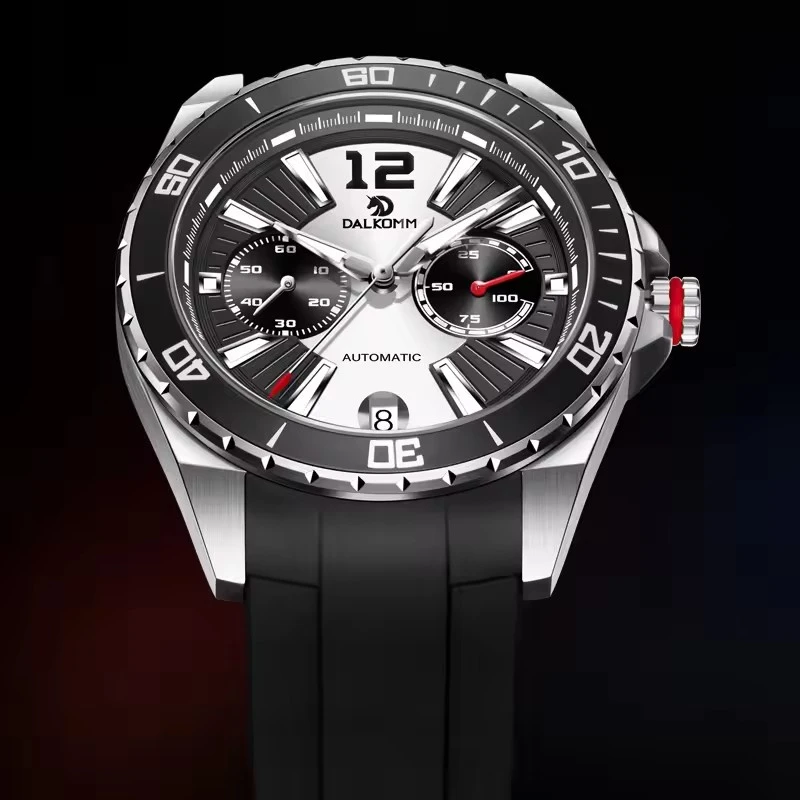 Mechanical Watches Stainless Steel Band Quartz Watch Relogio Masculino Men Diver Watch Automatic