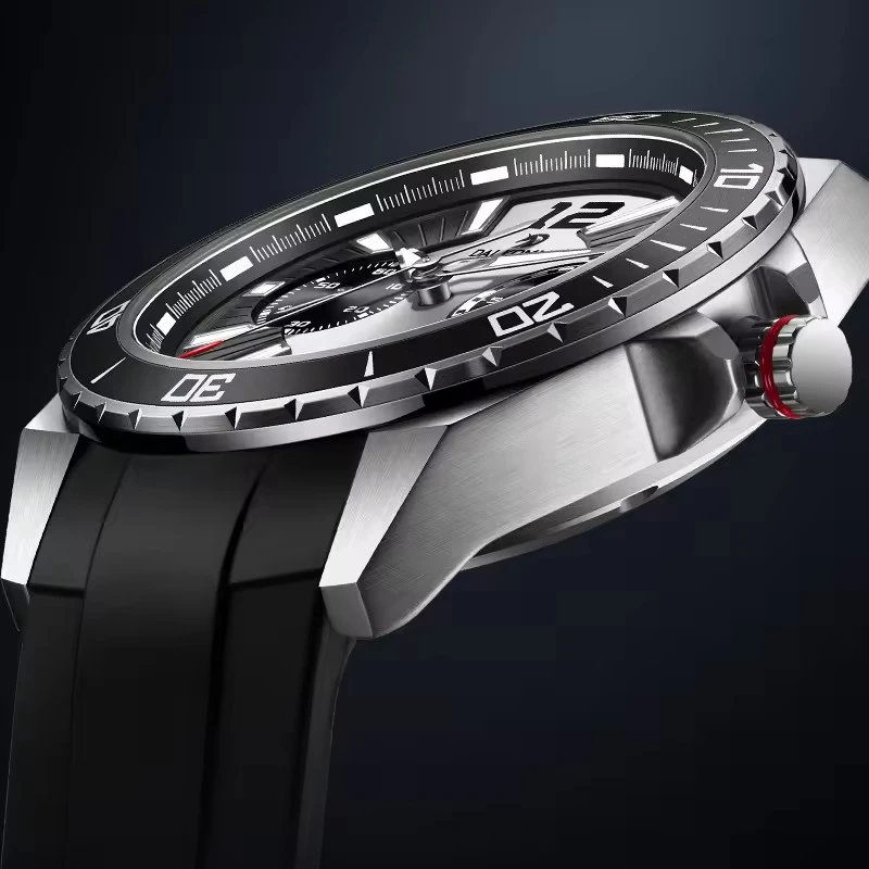 Mechanical Watches Stainless Steel Band Quartz Watch Relogio Masculino Men Diver Watch Automatic