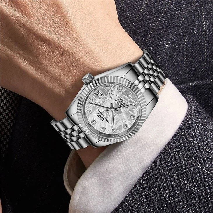 Meteorite Business Mechanical Wristwatch
